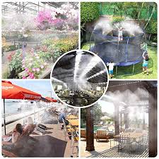 Home Note Outdoor Misting System Adjustable Water Misting Cooling System Sprinkler With Fine Vernebeltes Water Garden Pool Arbour 8 M Patio Mist Patiodesign