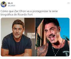 Search, discover and share your favorite ricardo fort gifs. Zac Efron Se Retoco El Rostro Y Lo Compararon Con Ricky Fort Diario Hoy En La Noticia