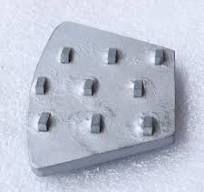9 pcs square pcd redi lock pcd scrapper