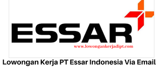 Pt indofood sukses makmur merupakan perusahaan besar asal indonesia yang telah berdiri sejak tahun join asap! Lowongan Kerja Pt Essar Indonesia Via Email Lowongankerjadipt Com