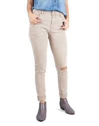 Khaki Ripped Pants Refuge Jeans Pants Clothing Women