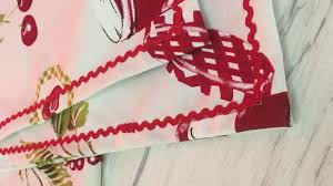 طريقة خياطة مفرش بسيط جدا لطاولة الطعام Youtube