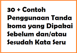 Pejabat yang bertanggung jawab, sebagaimana dimaksud pada ayat (3), wajib menindaklanjuti laporan dalam. 30 Contoh Penggunaan Tanda Koma Yang Dipakai Sebelum Dan Atau Sesudah Kata Seru Operator Sekolah