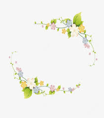 小清新手绘花环边框高清素材叶子装饰边框小清新手绘画手绘花环边框手绘花草树叶边框花朵装饰 map art world map