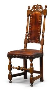 Very Fine And Rare William And Mary Carved Turned And Joined Maple Leather Upholstered Side Chair Boston Massachusetts Circa 1710 William And Mary Upholstered Side Chair Chair