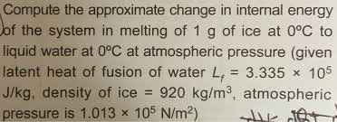 The Si Unit Of Specific Latent Heat Is