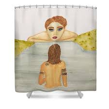 Pysche's Dream Beach Towel by Linda Gemmill
