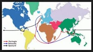 Bangsa barat yang datang di indonesia. Peta Kedatangan Bangsa Barat Ke Indonesia
