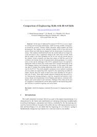 Utm menawarkan kursus dalam bidang arsitektur dan akuntansi, hingga teknik elektro dan studi islam. Pdf Comparison Of Engineering Skills With Ir 4 0 Skills