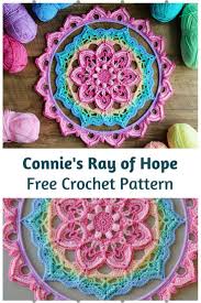 Amazing Crochet Mandala Wall Hanging Free Pattern Crochet Flower Patterns Crochet Mandala Crochet Dreamcatcher