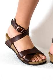 Birkenstock Sandals Birkenstock Size Chart Uk Lola Leather Cognac Wedge Papillio By Birkenstock Best Seller Cognac Wedges Birkenstock Wedge Sandals