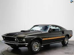 Vintage And Classic Cars Wallpaper 42 Mustang Classic Mustang Mach 1