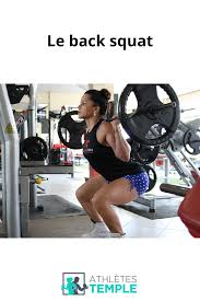 Le Back Squat En 2020 Exercice Musculation Squat Musculation