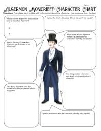 The Importance Of Being Earnest Characterization Activity Worksheets