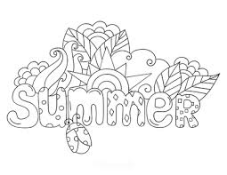 Plus, it's an easy way to celebrate each season or special holidays. 74 Summer Coloring Pages Free Printables For Kids Adults
