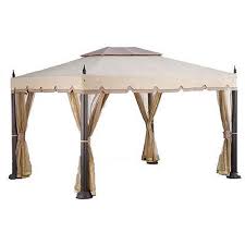 One of the great things about 10×12 gazebos is that they offer the extra room that smaller ones don't. Home Depot Canada Pacific Casual 10 X 12 Canopy And Netting Set Garden Winds Canada