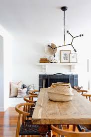 Think your home falls into this category? An Organic Modern Home For A Family Of 5 In Newport Beach Rue Modern Farmhouse Dining Room Rustic Dining Room Farmhouse Dining Room