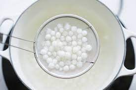 Storing tapioca pearls at room temperature. How To Cook White Tapioca Pearls Step By Step Hungry Huy