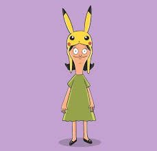 The best fashion accessory in cartoon history. Louise Belcher Pikachu Hat Bob S Burgers Bobs Burgers Bobs Burgers Louise Pikachu Hat