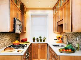 galley kitchen transitional kitchen