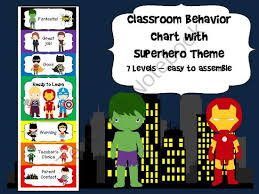 superhero behavior chart from book fairies and garden gnomes