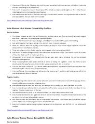 Know about the personality traits of a scorpio female/girl. Aries Man Compatibility Qualities With Other Zodiac Signs