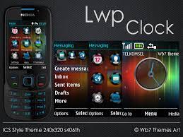 maret 2021 harga nokia e63 baru dan bekas/second termurah di indonesia. Analog Clock Swf Android Ics Style Theme Nokia 6303i Classic S40 240x320