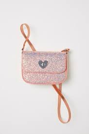 Glittery Shoulder Bag Pink Glitter Kids H M Us Bags Pink Bag Shoulder Bag