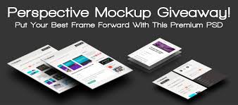 Perspective Mockups Premium Psd Giveaway Enter For A Chance To Win Giveaway Perspective Mockup