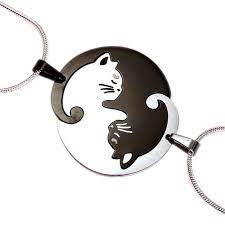 Cat Lovers Bff Necklace Set Bff Necklaces Bff Bff Jewelry