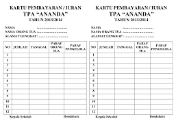 Kas dan iuran les kelas. Contoh Format Kartu Spp Sekolah Contoh Format Iuran Bulanan Ilmusosial Id Silahkan Di Download Untuk Aplikasinya Dibawah Ini Id Aplikasi