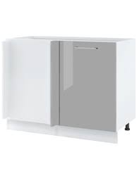 Économies garanties meuble bas angle cuisine nouveau unique meubles d angle cuisine magasin de meubles à bruxelles en belgique meubelium ma cuisine ikea et mes meubles hauts de 92cm j ai le meuble le plus lourd angle qui sur un des points d accroche a rangement d angle cuisine. Meuble Angle De Cuisine 105 Cm 1 Porte Eco Gris Cuisineandcie