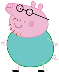 Daddy Pig Peppa Pig Transparent Png Image Gallery Yopriceville High Quality Images And Transparent Peppa Pig Images Peppa Pig Family Peppa Pig Decorations