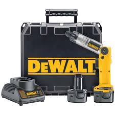 The dewalt dw9116 battery features the dewalt 18 volt system of battery packs inch blade cuts 2 by materials such as 2 by 4s at 45 degrees in a single pass left side blade. Dewalt 7 2 Volt Ni Cd Cordless Two Position Screwdriver With 2 Batteries 1 7ah 1 Hour Charger And Case Dw920k 2 The Home Depot