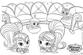 Check spelling or type a new query. 20 Free Printable Shimmer And Shine Coloring Pages Everfreecoloring Com