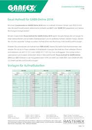 Eine vermögensaufstellung für immobilien, aktien kostenlose vorlagen für excel. Excel Aufmass Fur Gaeb Online Grafex Produkte