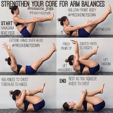 1 284 Likes 41 Comments Roxanne Gan Roxanne Yoga On Instagram Picture On The Left Core Not Engaged Dumping Arm Balances Boat Pose Yoga Arm Balance