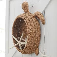 Ideal for decorating your house. Sea Turtle Basket