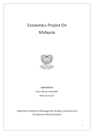 12 march 2015 (thursday) date : Economic Analysis Of Malaysia