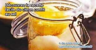 La Recette Facile Du Citron Confit A La Marocaine Recette Recette Recette Facile Citrons Confits