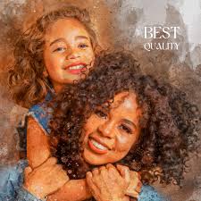 Mother's Day Gift, Custom Mom Portrait, Personalized Watercolor Portrait,  Gift for Mom, Gift for Her, Personalized Gift, Watercolor Drawing