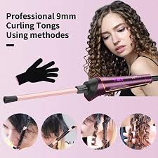 This will make the curls look more. 9 Mm Hair Curler Hs Onsing Curling Iron Wand Professional Chopstick Curls Ceramic Barrel Iron Curler With Temperature Control Displayer Small Slim Tongs With Heat Resistence Glove For All Hair Types Pricepulse