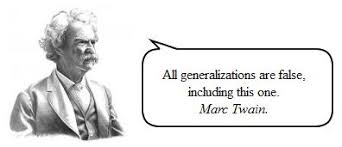 Quotes About Generalisation 27 Quotes