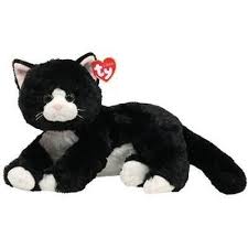 Black And White Beanie Boo Cat Current 1634 Ty Classic Shadow Black Cat Buy It Now Only 10 49 On Ebay Cat Beanie Baby Black Cat Plush Cat Plush Toy