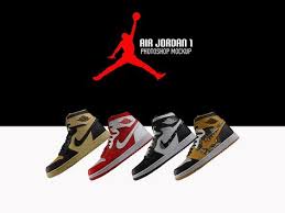 Free Air Jordan Sneaker Mockup In 2020 Air Jordans Logo Presentation Photoshop Mockup