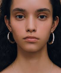 ピアス crescent hoop pierce