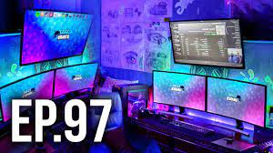 Look through game room pictures in different colors and styles and when you find a game room design that. Gaming Room Design Blue Novocom Top