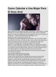 Pdf Superior Como Calentar A Una Mujer Para El Sexo Anal 1library Co