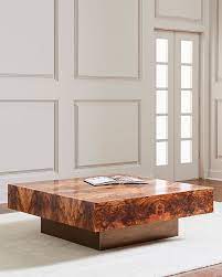 The brand's collection blends fashion with classic designs of the past that perfectly complement your home decor. John Richard Collection Britten Square Coffee Table Neiman Marcus