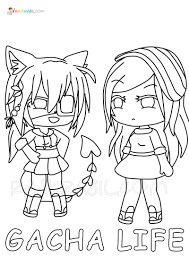 Coloriage à imprimer ado fille beau photos coloriage fille ado anti stress coloriage pour jeune fille. Coloriage Gacha Life 50 Nouvelles Images Imprimer Gratuitement